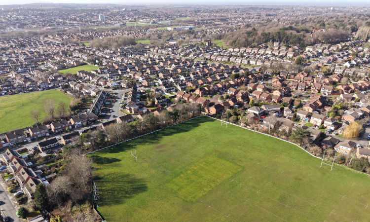 Residential housing in Birkenhead