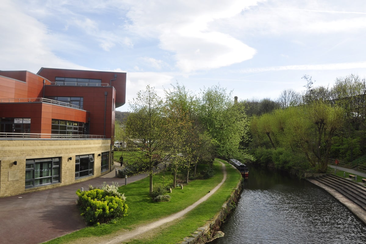 The University of Huddersfield in West Yorkshire
