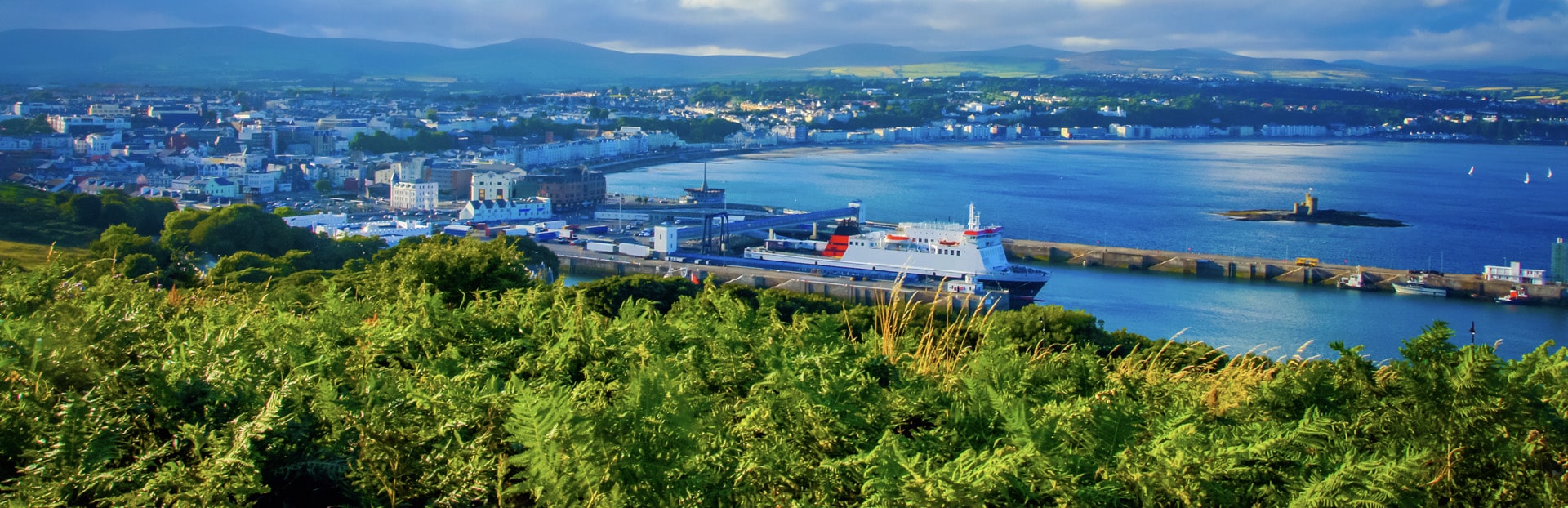 View of Isle of Man