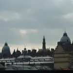 Leeds city centre skyline