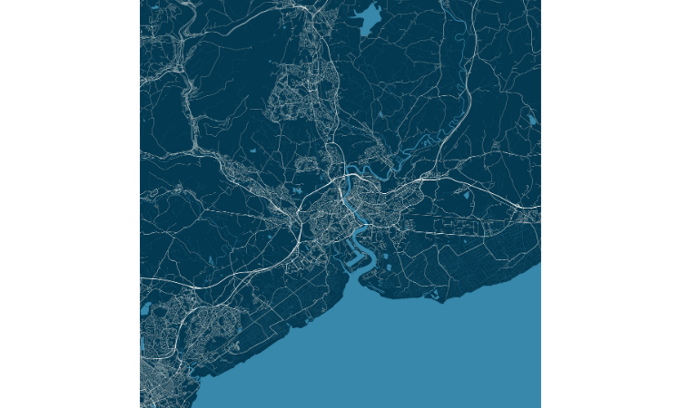 Map of Newport