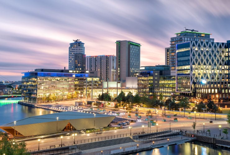 Media City in Salford. Media City in Salford.