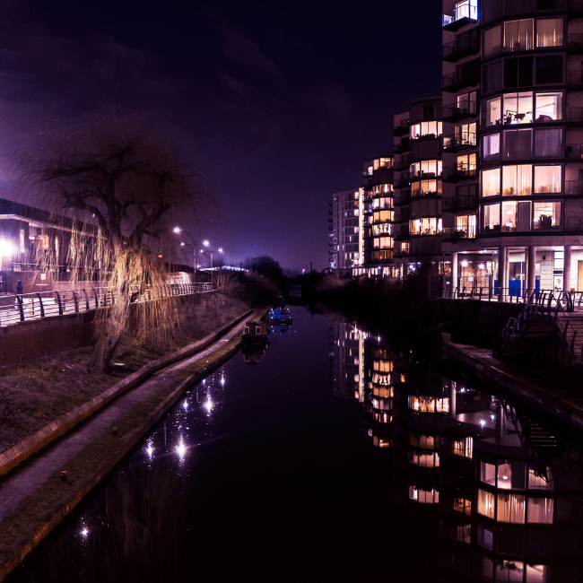 Grand Union Canal in Hayes