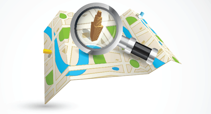 Magnifying Glass, Property Map Magnifying Glass, Property Map
