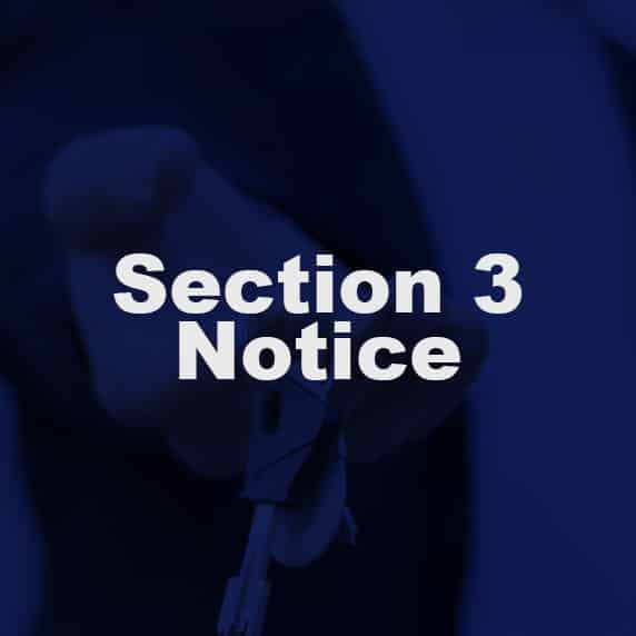 The Section 3 Notice: A Guide for Landlords and Tenants