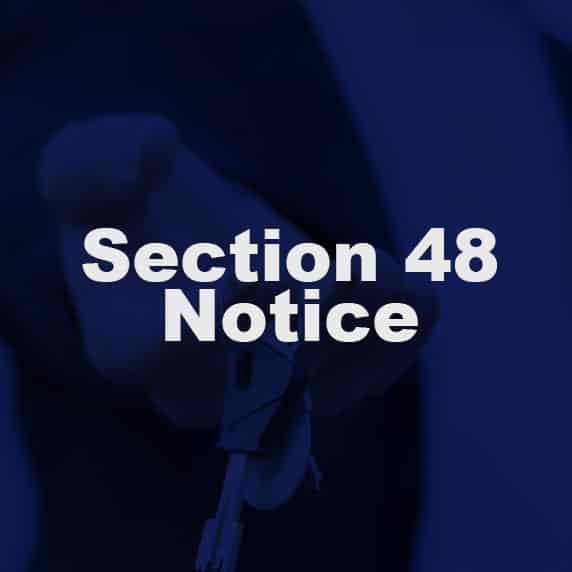 A Comprehensive Guide to the Section 48 Notice