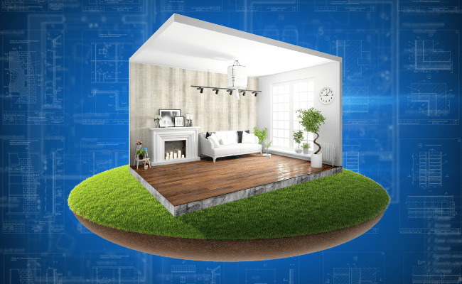 Illustration of a lounge