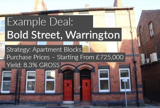 property investment example, Bold Street, Warrington