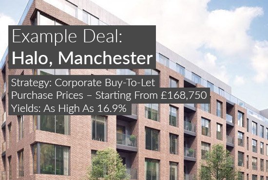 property investment example, HALO, Manchester