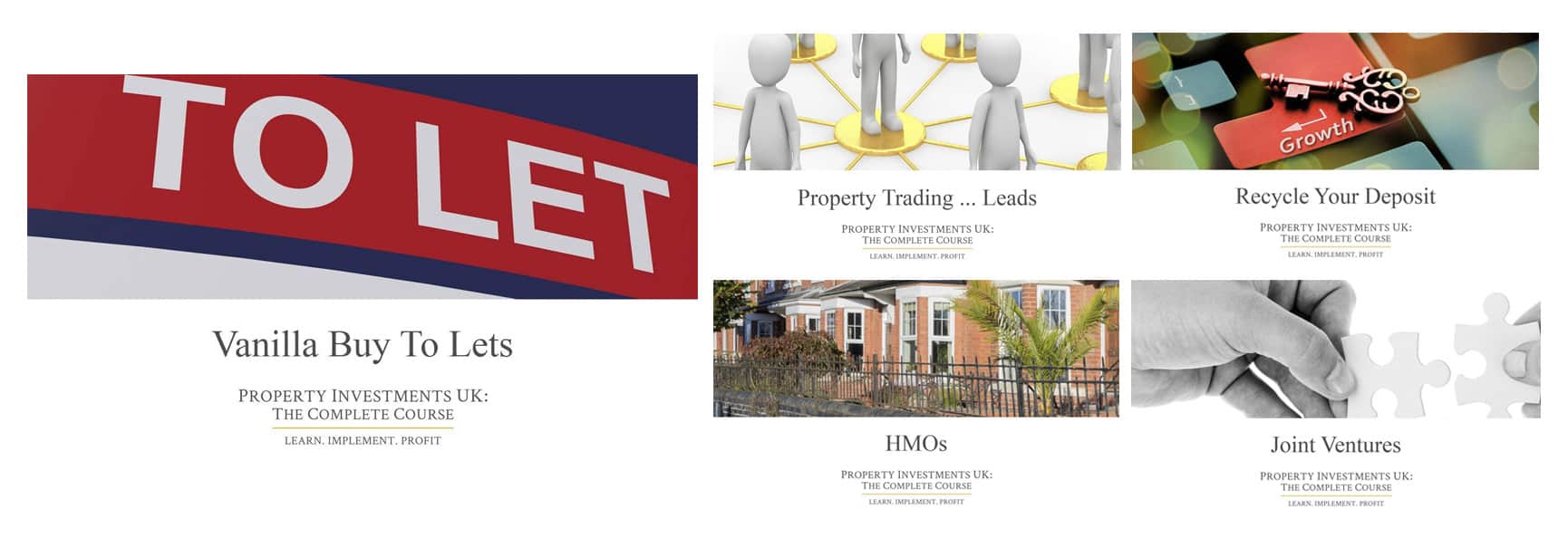 Property Investment Course - Example Modules