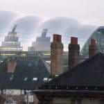 A photograph of buildings in Newcastle-upon-Tyne.