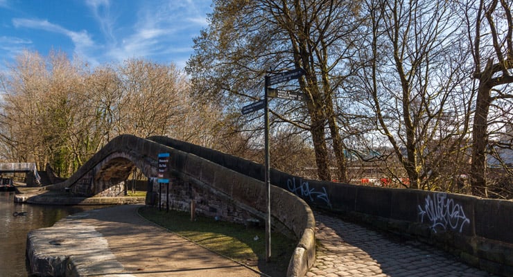 The Portland Basin Canal Bridge, Ashton-Under-Lyne