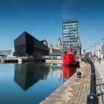 Photograph of the Royal Albert Docks in Liverpool.