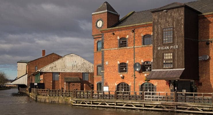 Wigan Pier in Greater Manchester