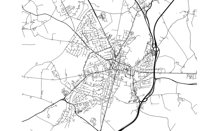 Map of Winchester