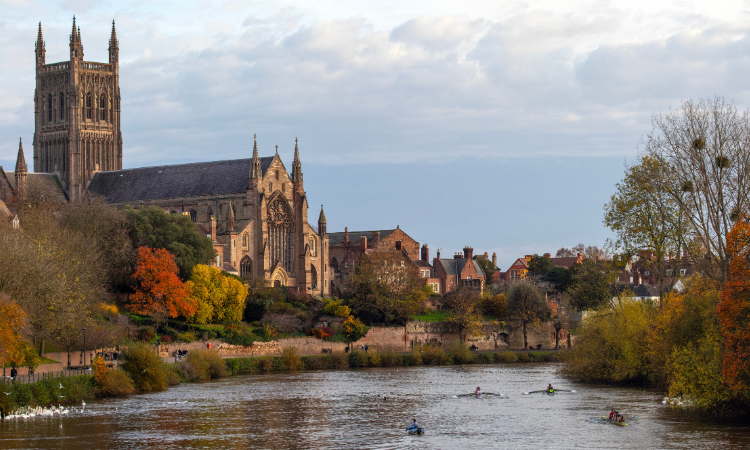 River Severn in Worcester