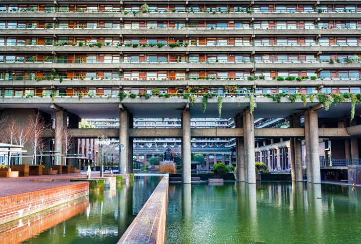 The Barbican Estate in London.