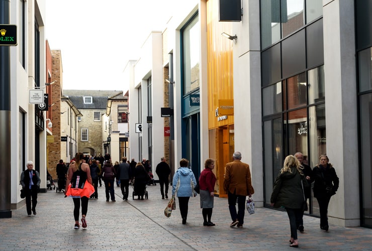 Bond street in Chelmsford.