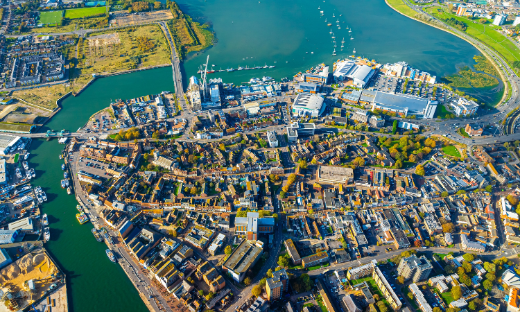 Natural harbour in Poole