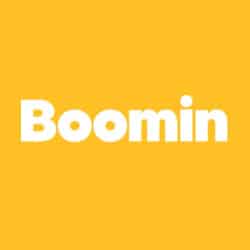 Logo for Boomin.