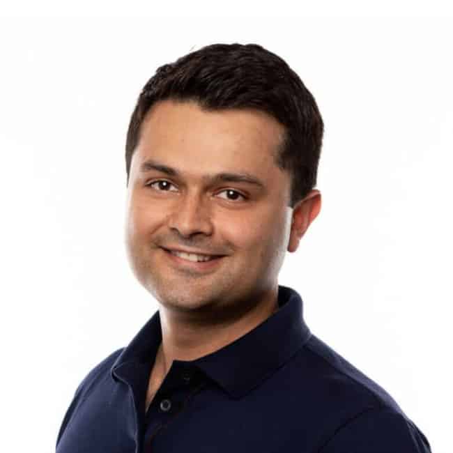 Headshot of Moubin Faizullah-Khan, founder and CEO of GetGround