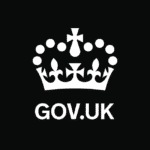 The logo for the government of the United Kingdom.