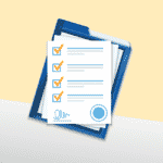 An icon of a legal document, representing a Collateral Warranty.