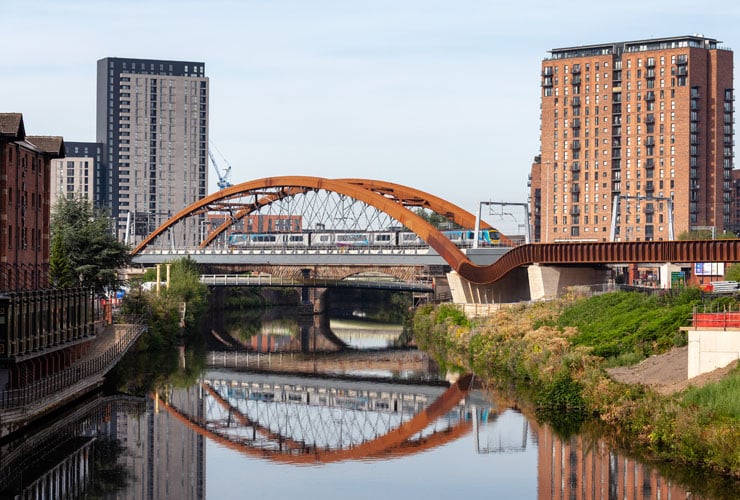 The Ordsall Chord in Salford.