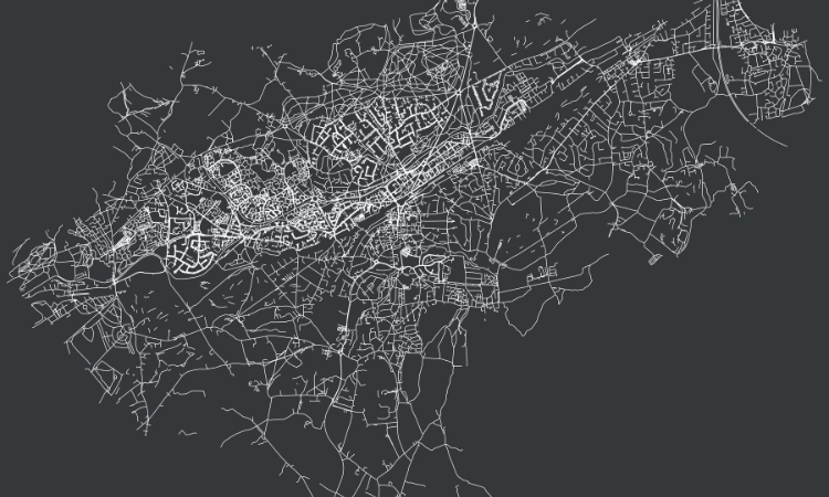 Map of Woking