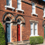 A traditional Manchester terrace house