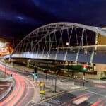 Park Square Bridge in Sheffield.