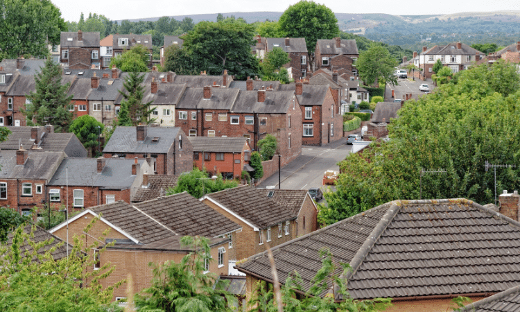 Rooftop views in Sheffield