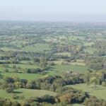 View over the Cheshire Plain.