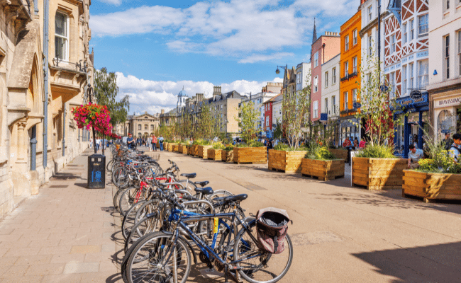 Broad Street in Oxford