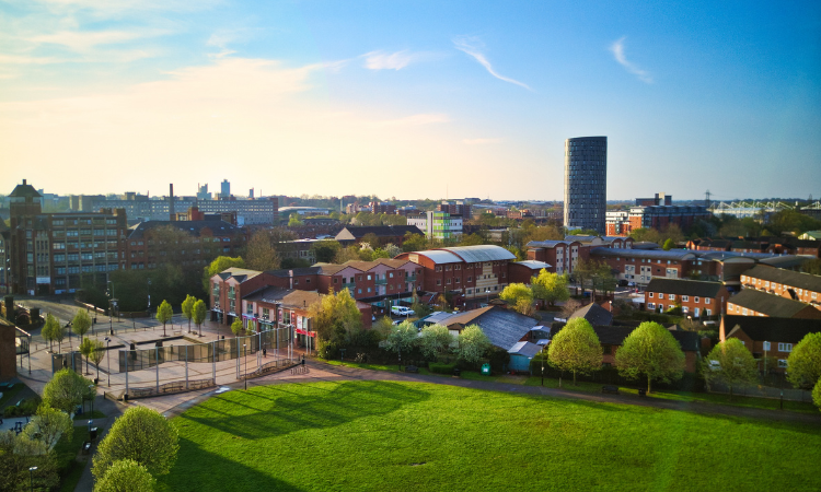 Bede Park in Leicester