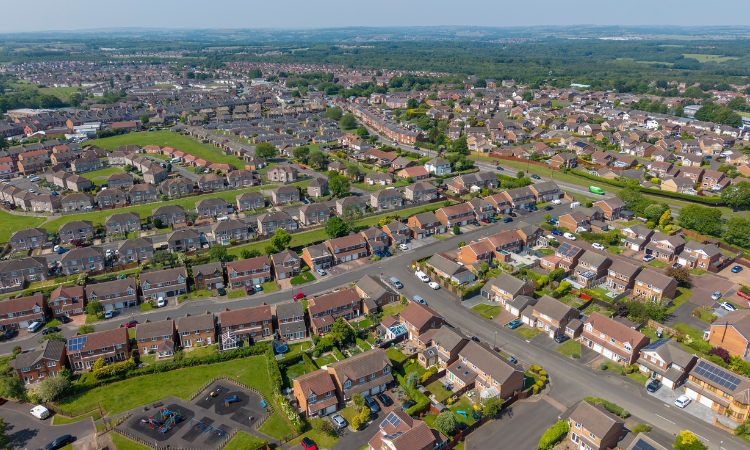 Housing Estate near Sunderland