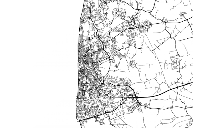 Map of Blackpool
