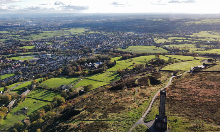 Holcombe Hill in Bury