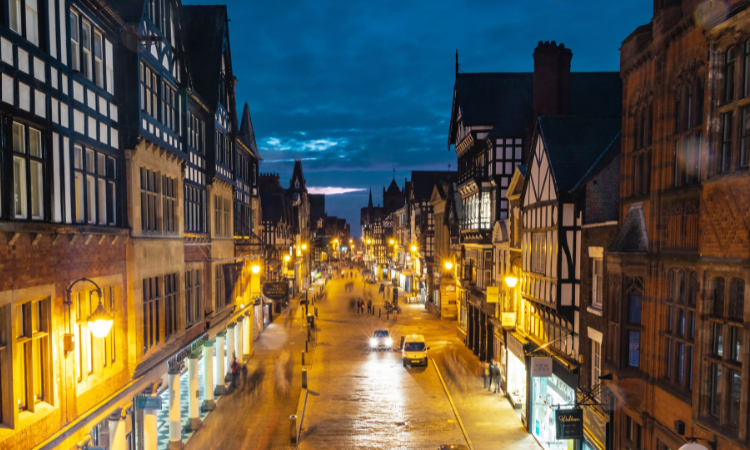 Eastgate Street in Chester
