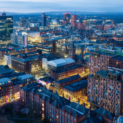Manchester population - medium
