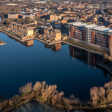 Lakeside houses in Doncaster