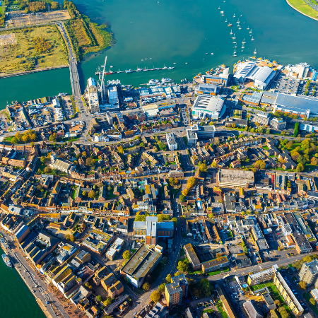 Natural harbour in Poole