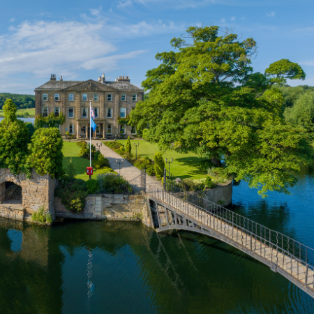 Walton Hall Island in Wakefield